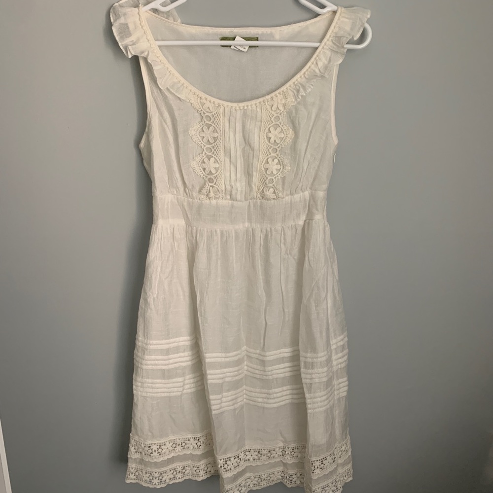 Vintage White Lace Dress